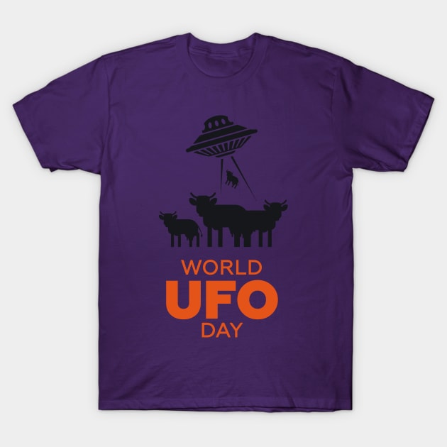 World UFO Day T-Shirt by WorldDays